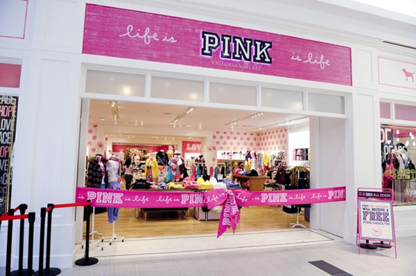 La marca Pink de Victoria's Secret La marca Pink de Victoria's Secret
