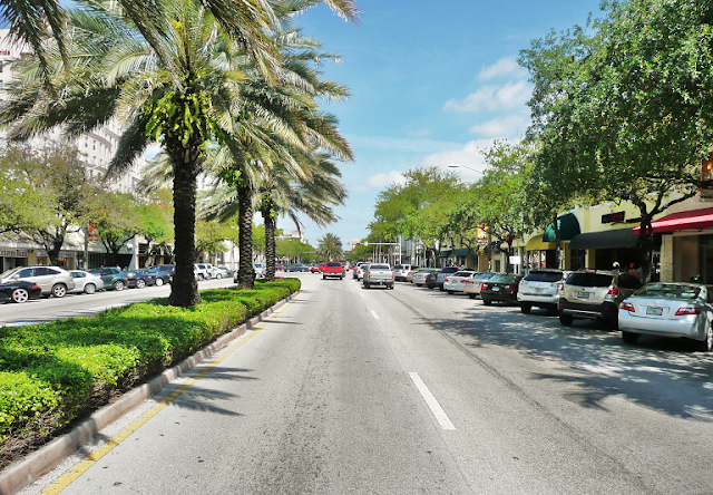 Miracle Mile en Coral Gables Miracle Mile en Coral Gables